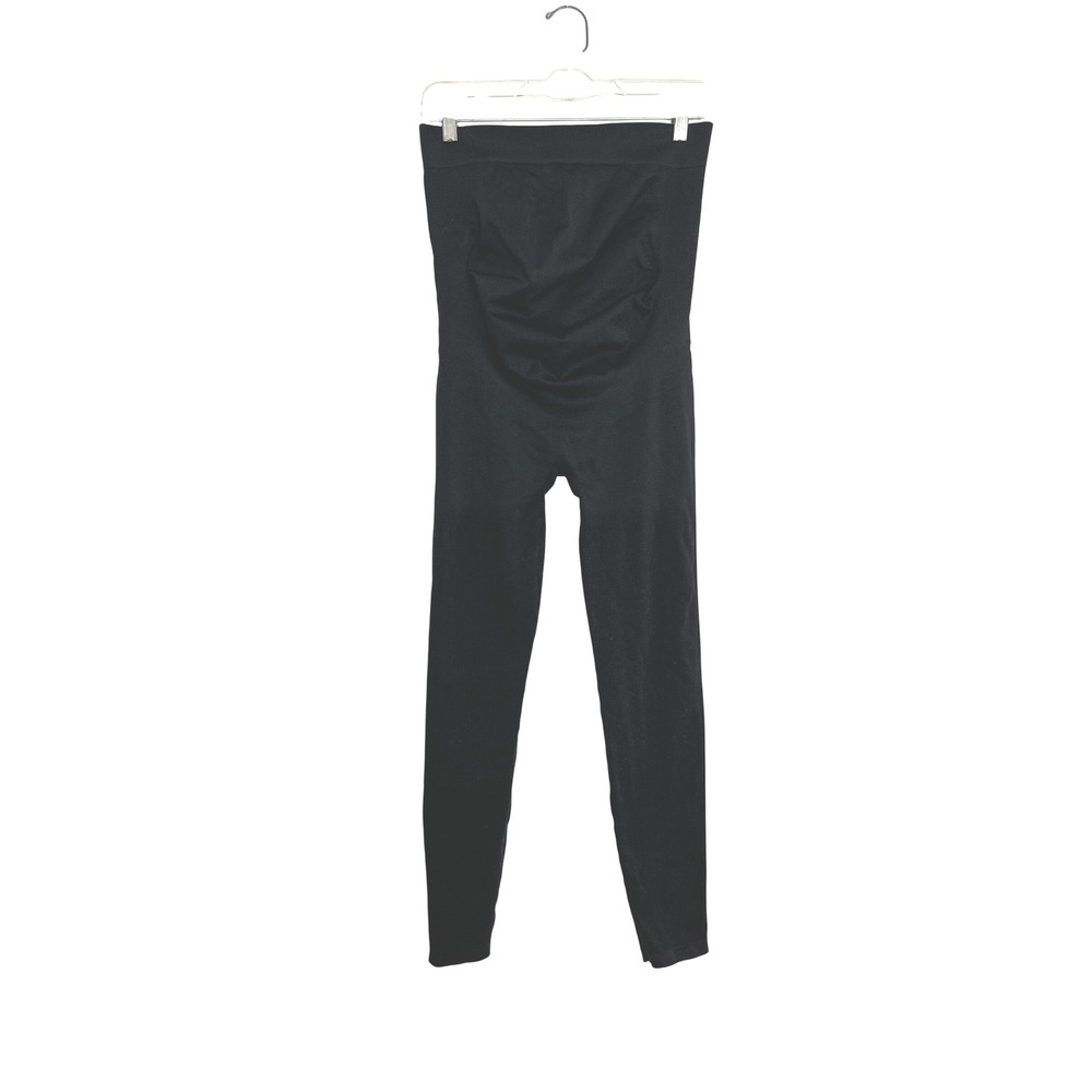 Blanqi Everyday Maternity Belly Support Leggings Women Large Black High Waist